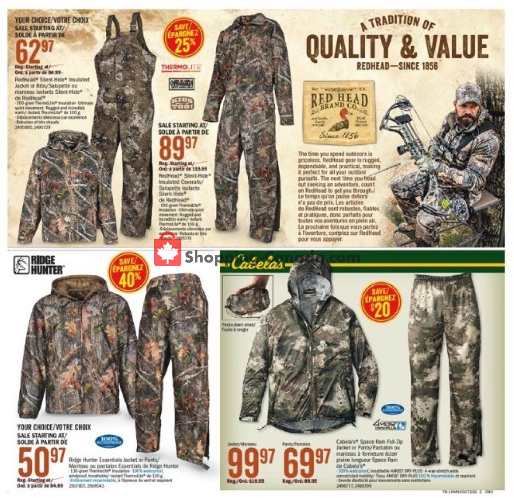Bass Pro Shops flyer from Thursday October 3, 2019 to Sunday October 20, 2019 - page 2