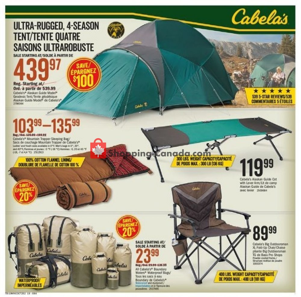 Bass Pro Shops flyer from Thursday October 3, 2019 to Sunday October 20, 2019 - page 27