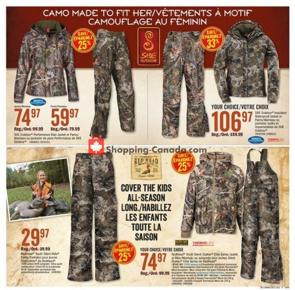 Bass Pro Shops flyer from Thursday October 3, 2019 to Sunday October 20, 2019 - page 4