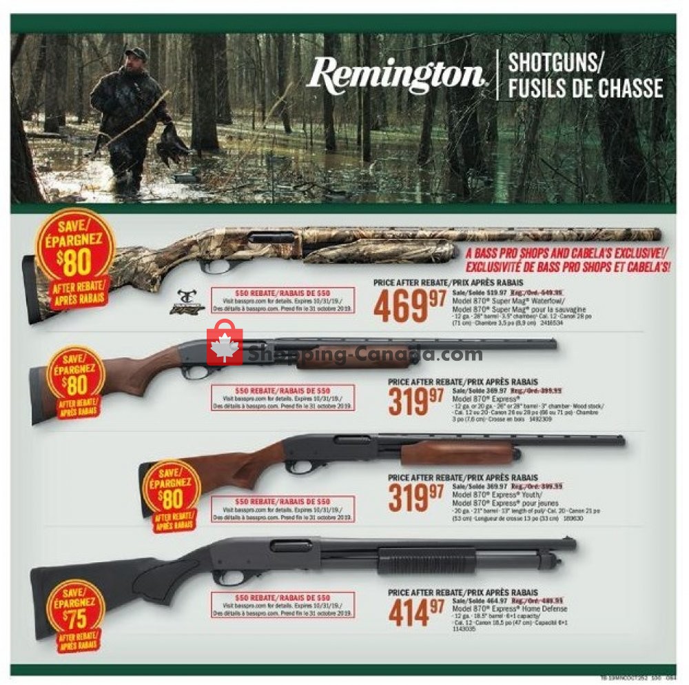 Bass Pro Shops flyer from Thursday October 3, 2019 to Sunday October 20, 2019 - page 8