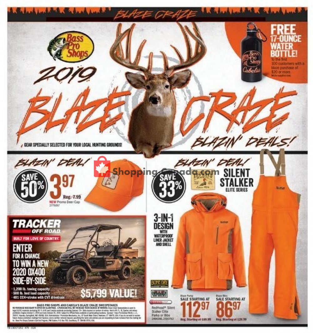 Bass Pro Shops flyer from Thursday October 3, 2019 to Sunday October 20, 2019 - page 23