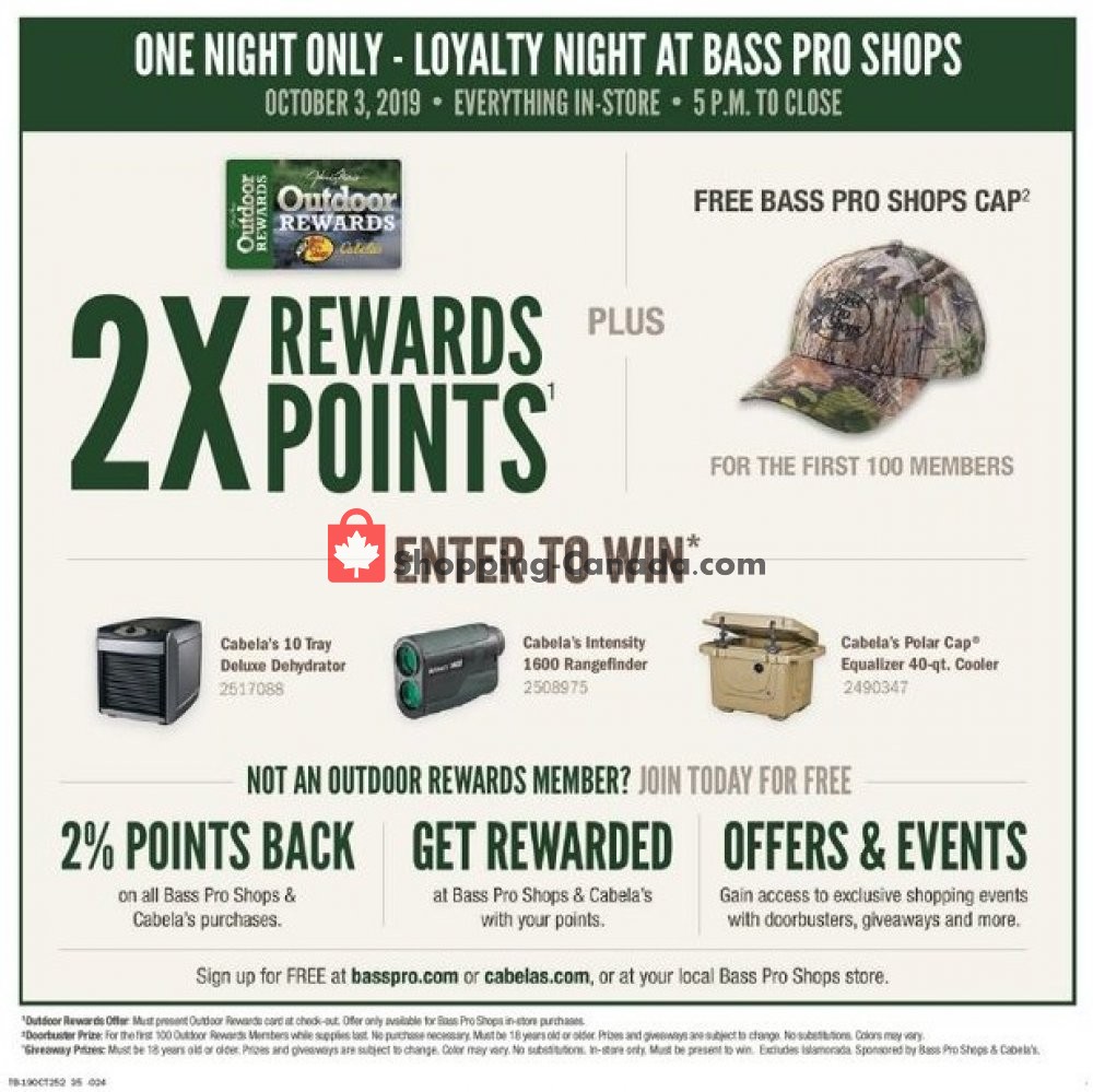 Bass Pro Shops flyer from Thursday October 3, 2019 to Sunday October 20, 2019 - page 47