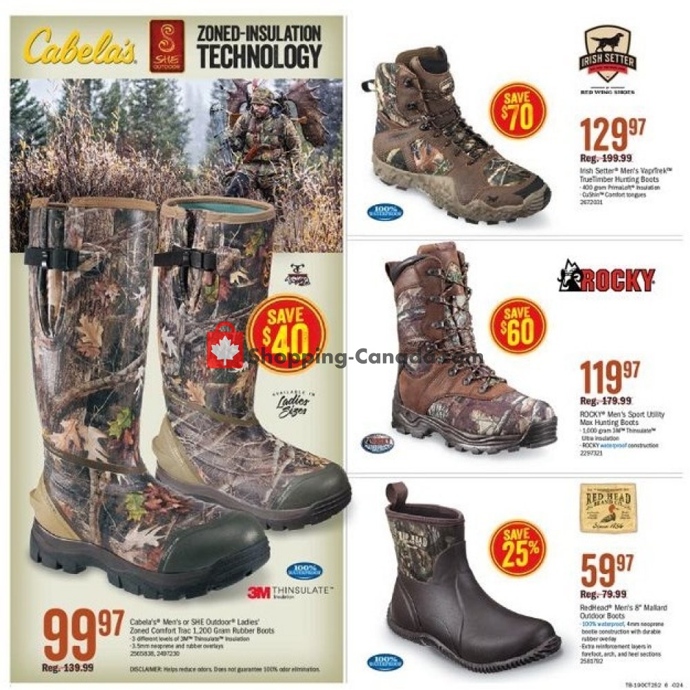 Bass Pro Shops flyer from Thursday October 3, 2019 to Sunday October 20, 2019 - page 6