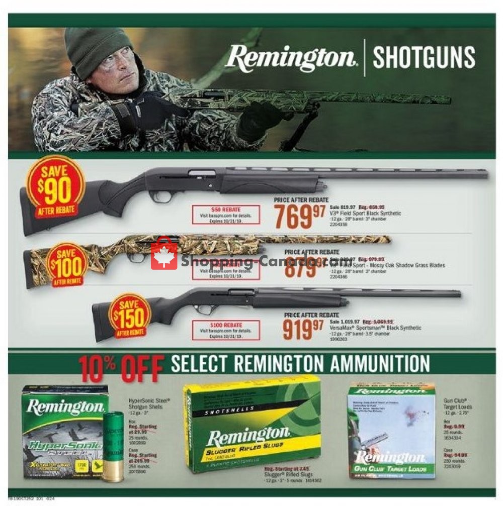 Bass Pro Shops flyer from Thursday October 3, 2019 to Sunday October 20, 2019 - page 9
