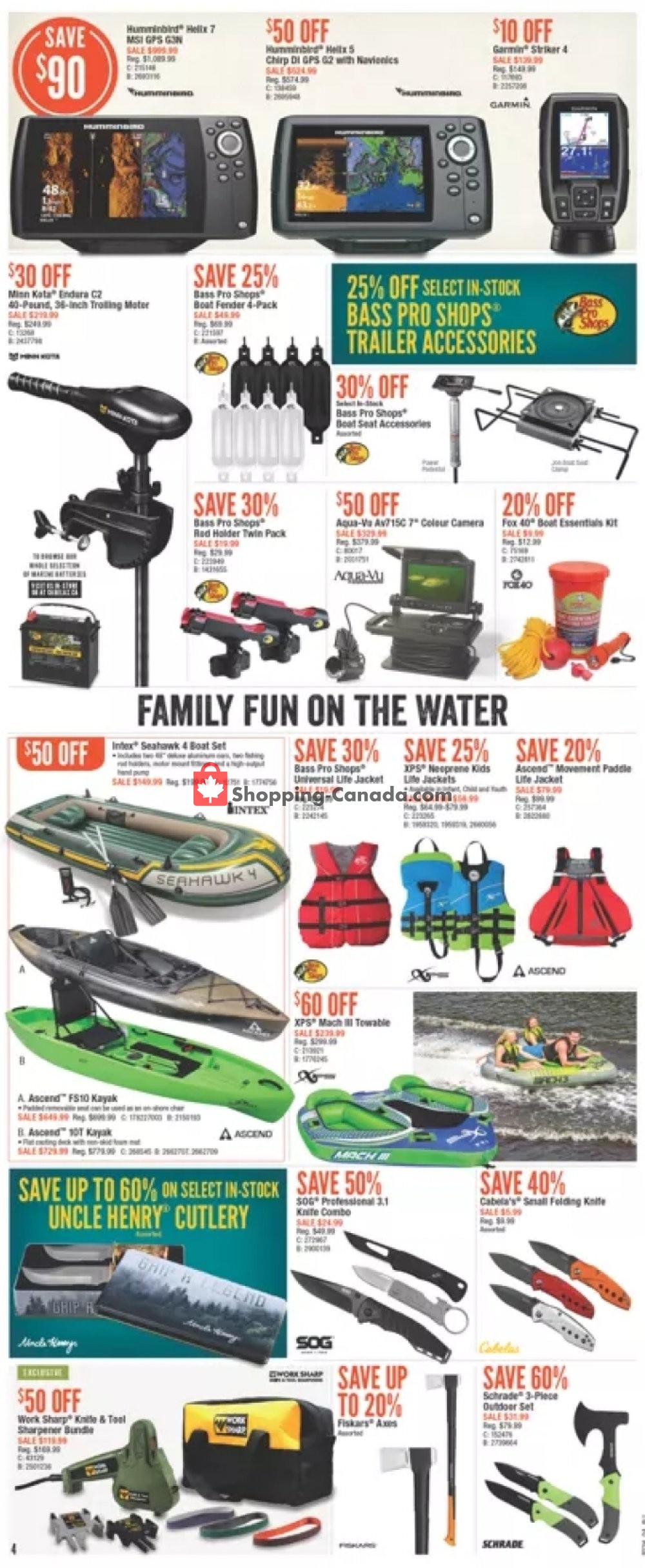 Bass Pro Shops flyer from Thursday July 9, 2020 to Wednesday July 22, 2020 - page 4