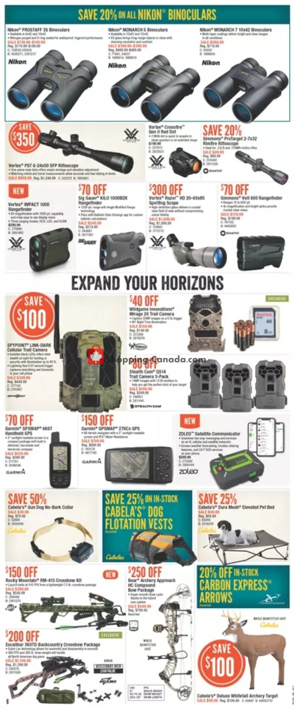 Bass Pro Shops flyer from Thursday July 9, 2020 to Wednesday July 22, 2020 - page 6