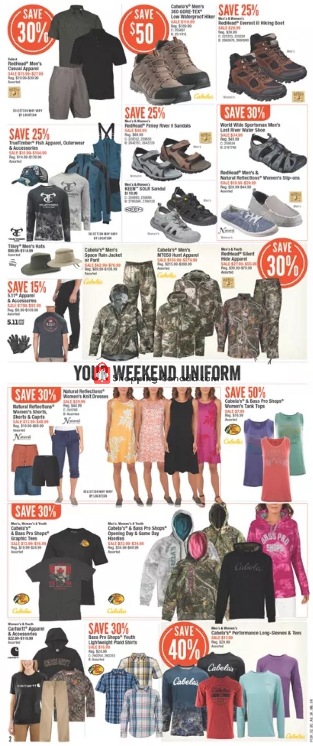 Bass Pro Shops flyer from Thursday July 9, 2020 to Wednesday July 22, 2020 - page 2
