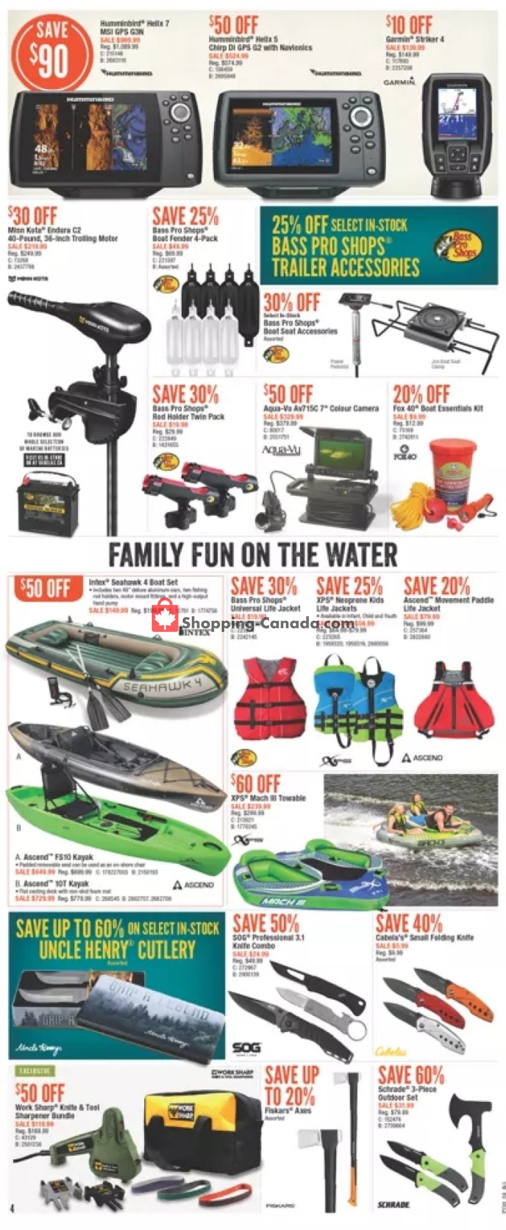 Bass Pro Shops flyer from Thursday July 9, 2020 to Wednesday July 22, 2020 - page 4
