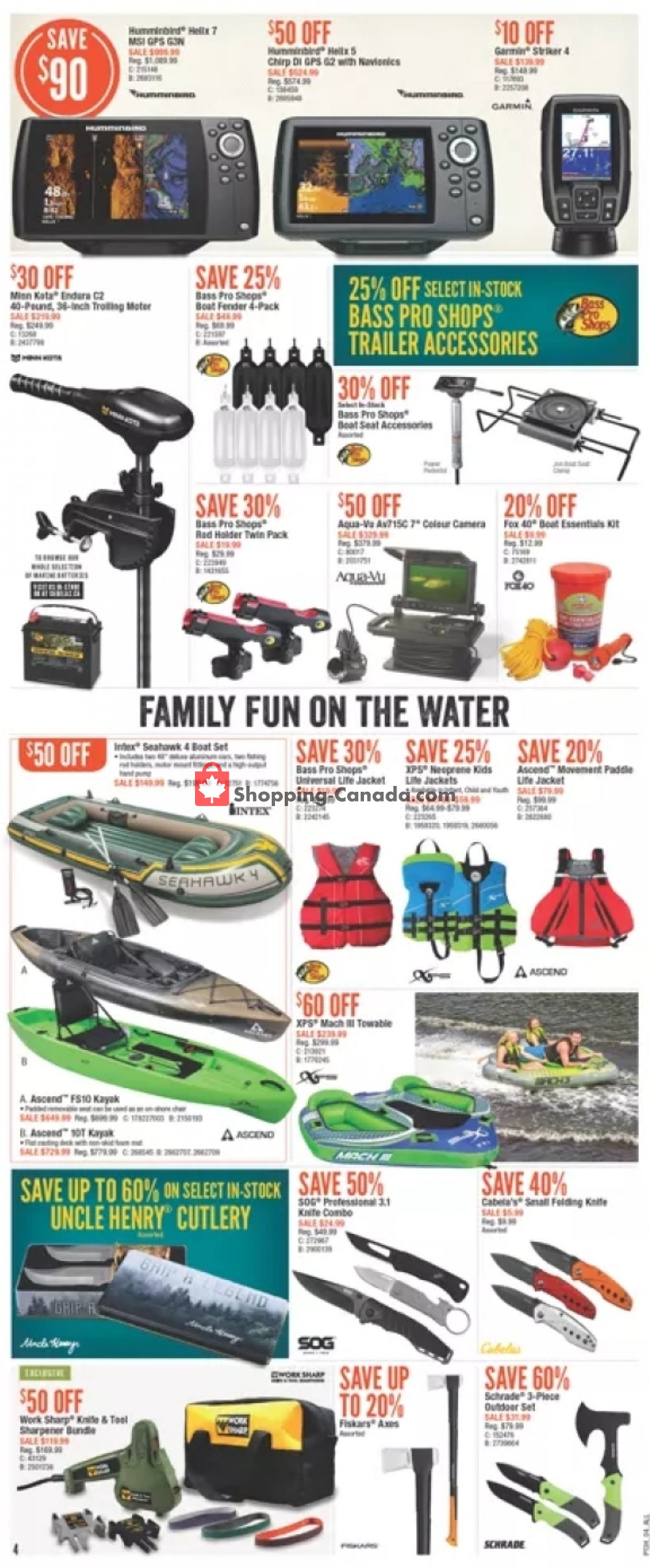 Bass Pro Shops flyer from Thursday July 9, 2020 to Wednesday July 22, 2020 - page 4