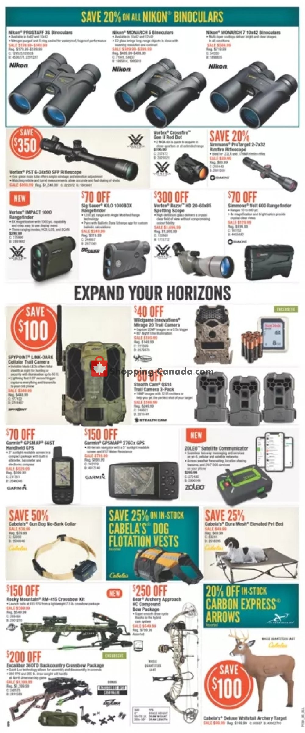 Bass Pro Shops flyer from Thursday July 9, 2020 to Wednesday July 22, 2020 - page 6
