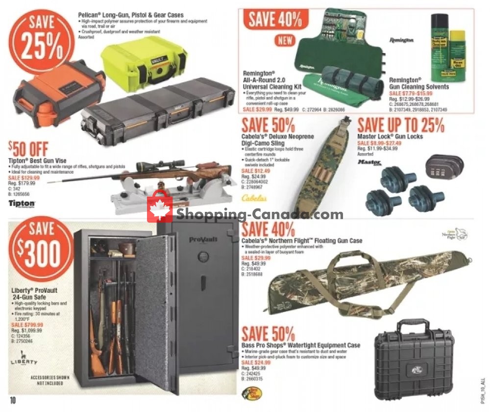 Bass Pro Shops flyer from Thursday August 6, 2020 to Wednesday August 26, 2020 - page 10