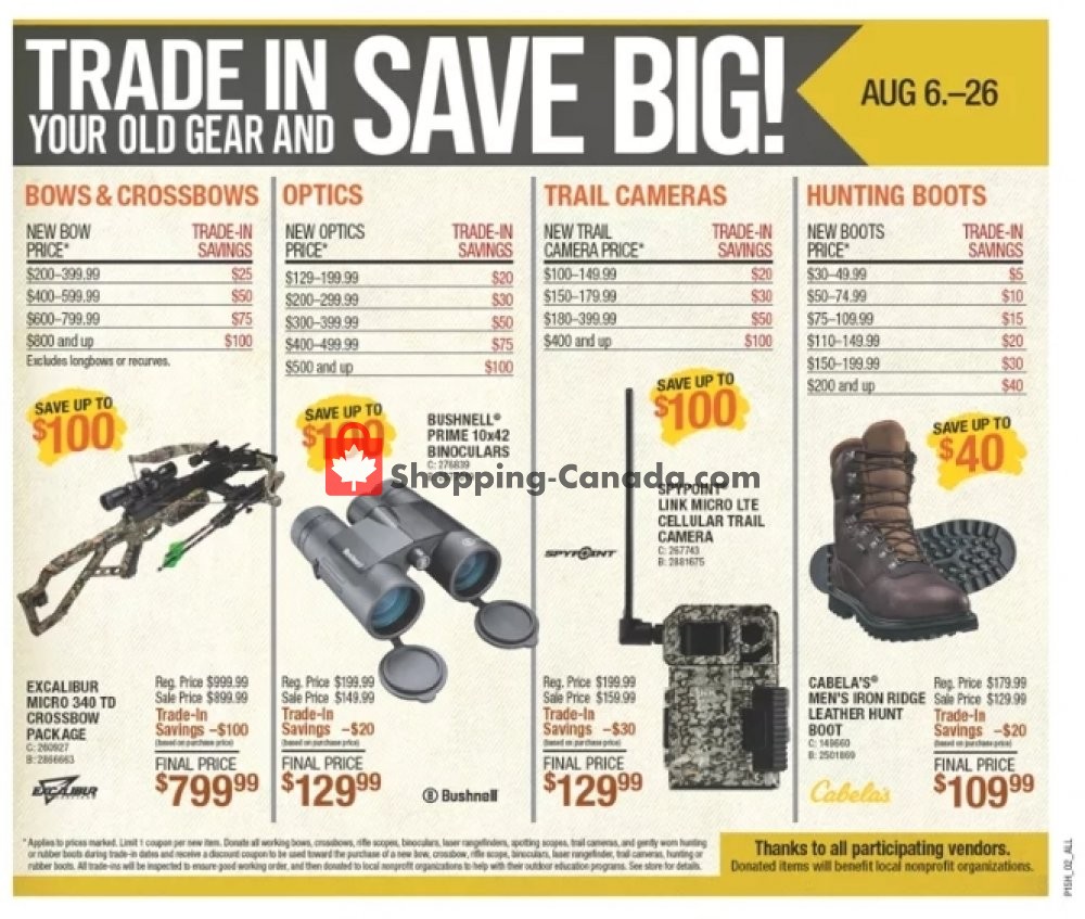 Bass Pro Shops flyer from Thursday August 6, 2020 to Wednesday August 26, 2020 - page 2
