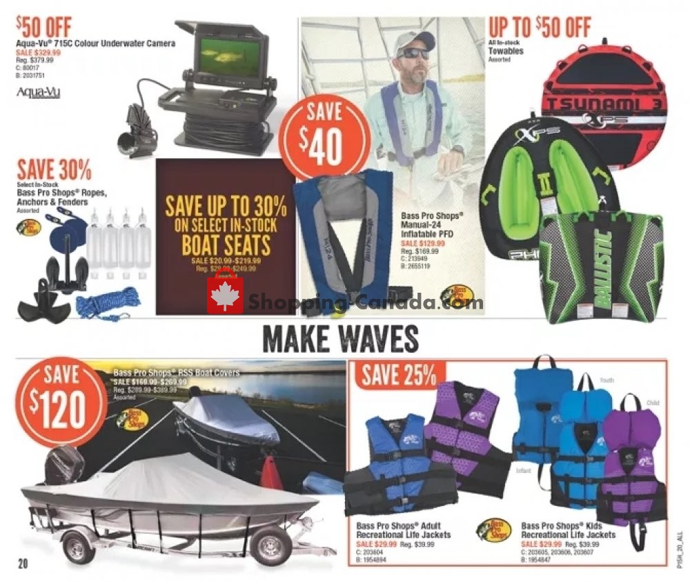 Bass Pro Shops flyer from Thursday August 6, 2020 to Wednesday August 26, 2020 - page 20