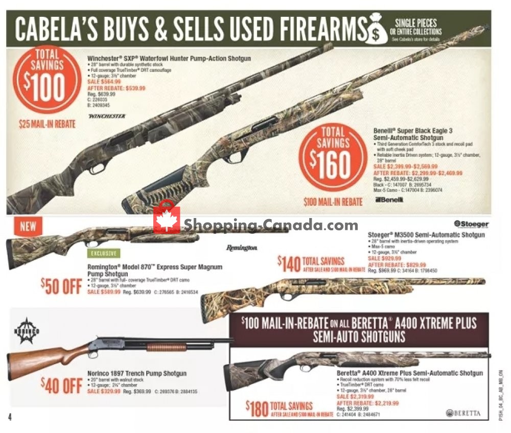 Bass Pro Shops flyer from Thursday August 6, 2020 to Wednesday August 26, 2020 - page 4