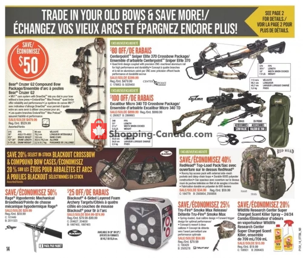 Bass Pro Shops flyer from Thursday August 6, 2020 to Wednesday August 26, 2020 - page 14