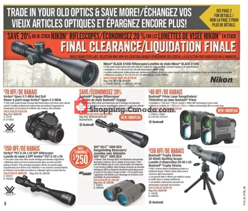 Bass Pro Shops flyer from Thursday August 6, 2020 to Wednesday August 26, 2020 - page 6