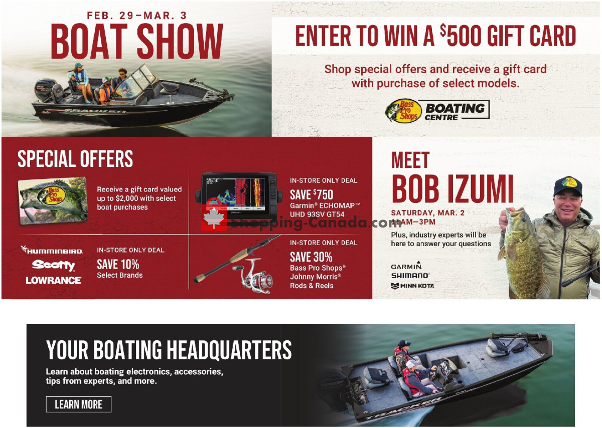 Bass Pro Shops flyer from Thursday February 29, 2024 to Wednesday March 13, 2024 - page 2