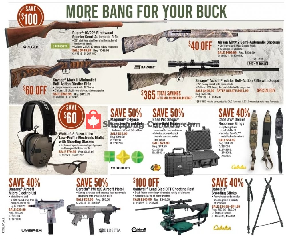 Bass Pro Shops flyer from Thursday December 17, 2020 to Thursday December 24, 2020 - page 7