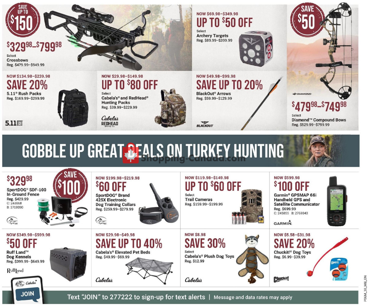 Bass Pro Shops flyer from Thursday April 11, 2024 to Wednesday May 1, 2024 - page 12