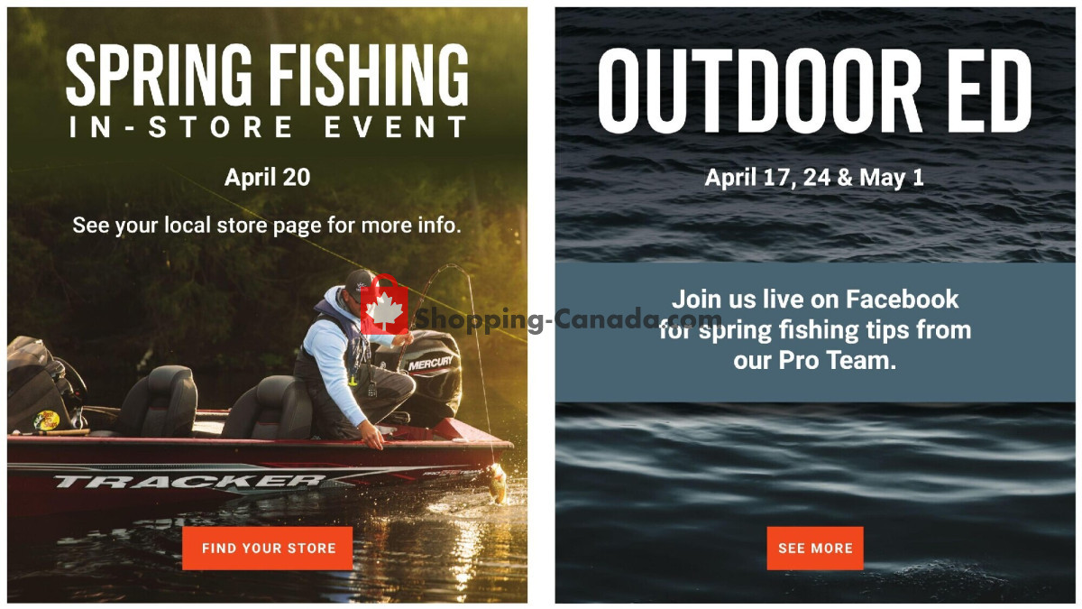 Bass Pro Shops flyer from Thursday April 11, 2024 to Wednesday May 1, 2024 - page 2