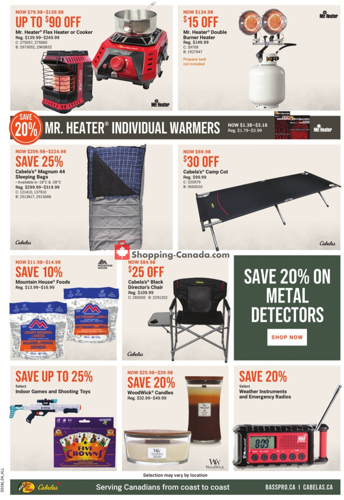 Bass Pro Shops flyer from Thursday January 4, 2024 to Wednesday January 10, 2024 - page 4