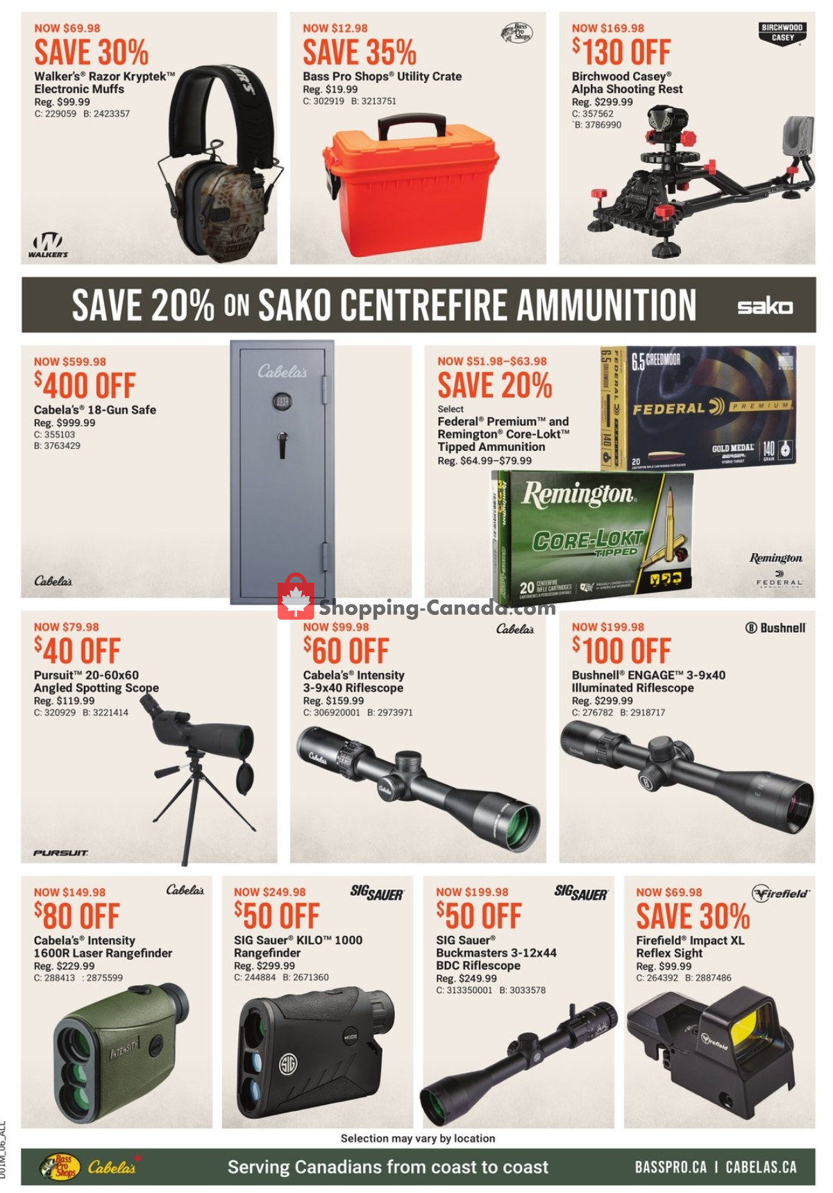 Bass Pro Shops flyer from Thursday January 4, 2024 to Wednesday January 10, 2024 - page 6