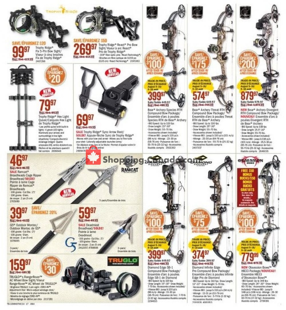 Bass Pro Shops flyer from Friday August 9, 2019 to Sunday August 25, 2019 - page 17