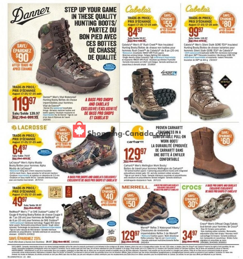 Bass Pro Shops flyer from Friday August 9, 2019 to Sunday August 25, 2019 - page 23