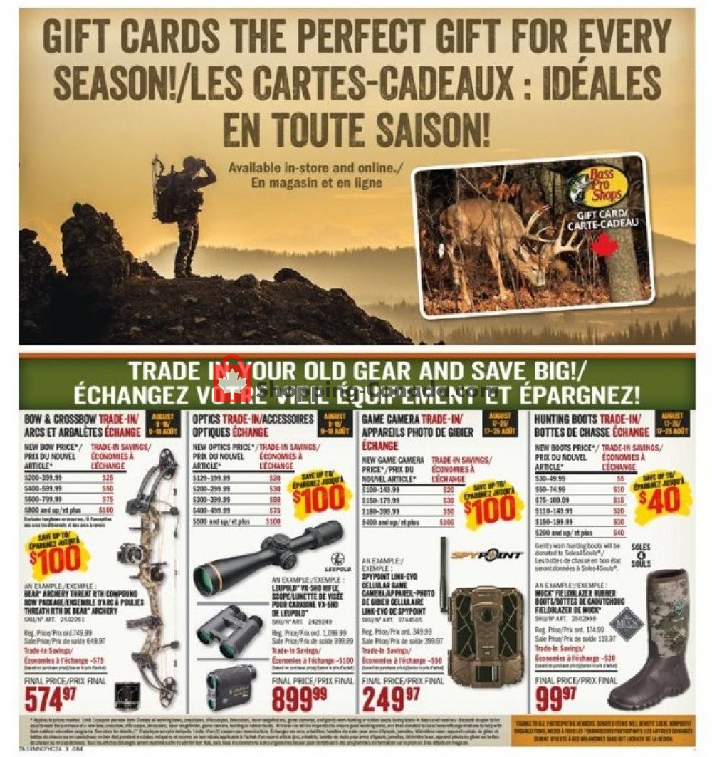 Bass Pro Shops flyer from Friday August 9, 2019 to Sunday August 25, 2019 - page 3