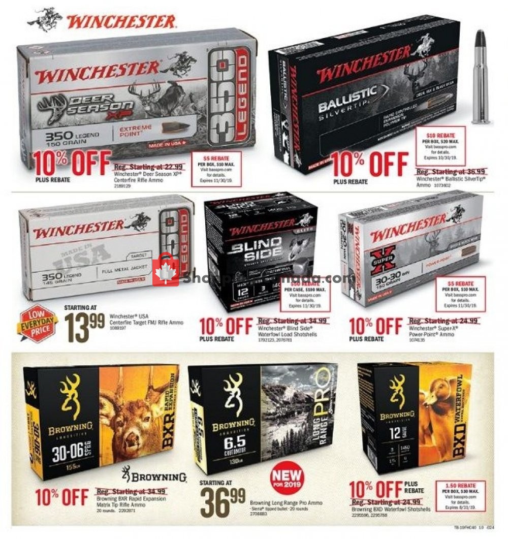 Bass Pro Shops flyer from Friday August 9, 2019 to Sunday August 25, 2019 - page 10