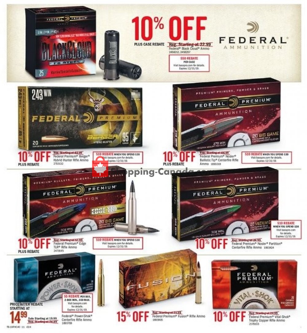 Bass Pro Shops flyer from Friday August 9, 2019 to Sunday August 25, 2019 - page 11