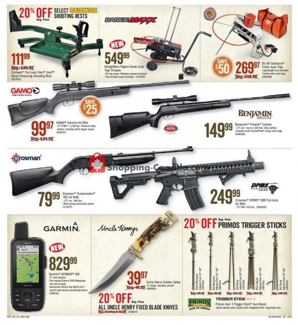 Bass Pro Shops flyer from Friday August 9, 2019 to Sunday August 25, 2019 - page 18