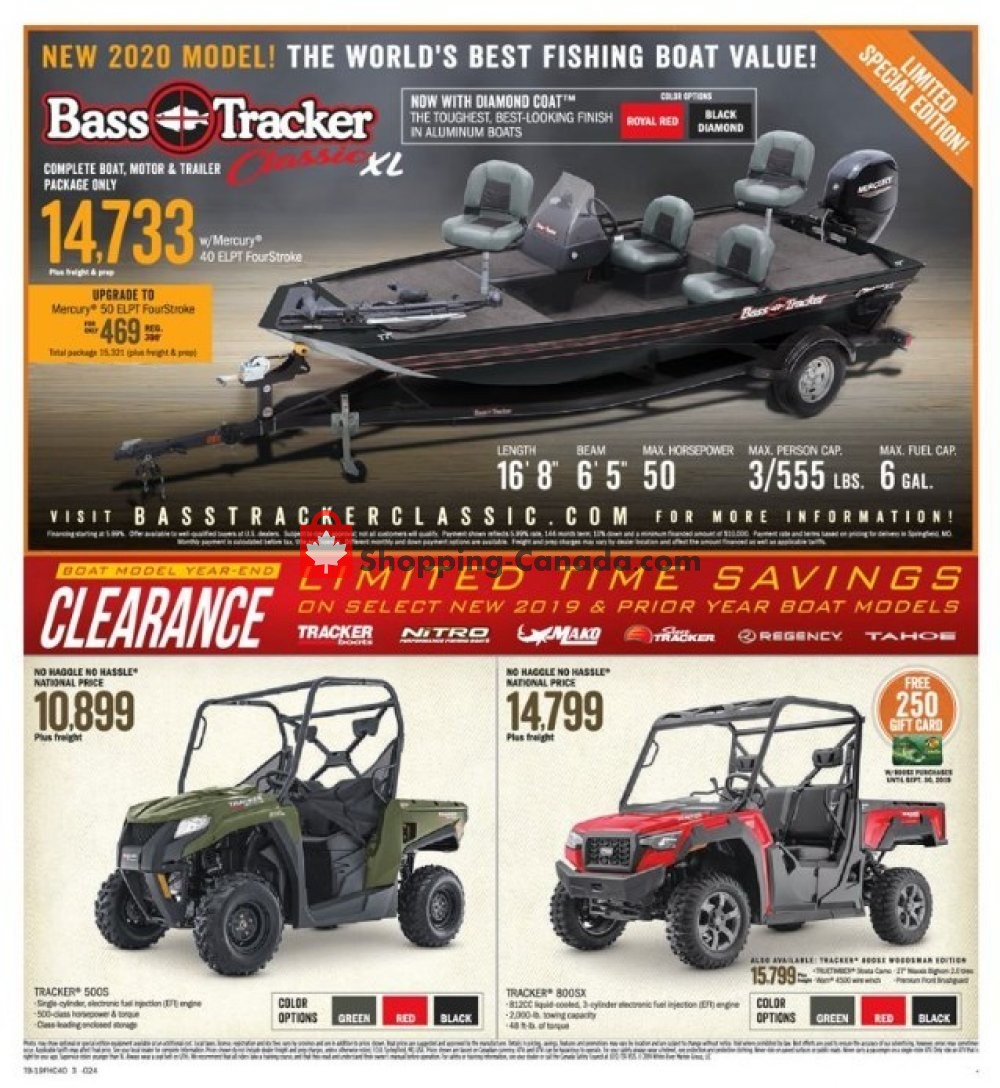Bass Pro Shops flyer from Friday August 9, 2019 to Sunday August 25, 2019 - page 3