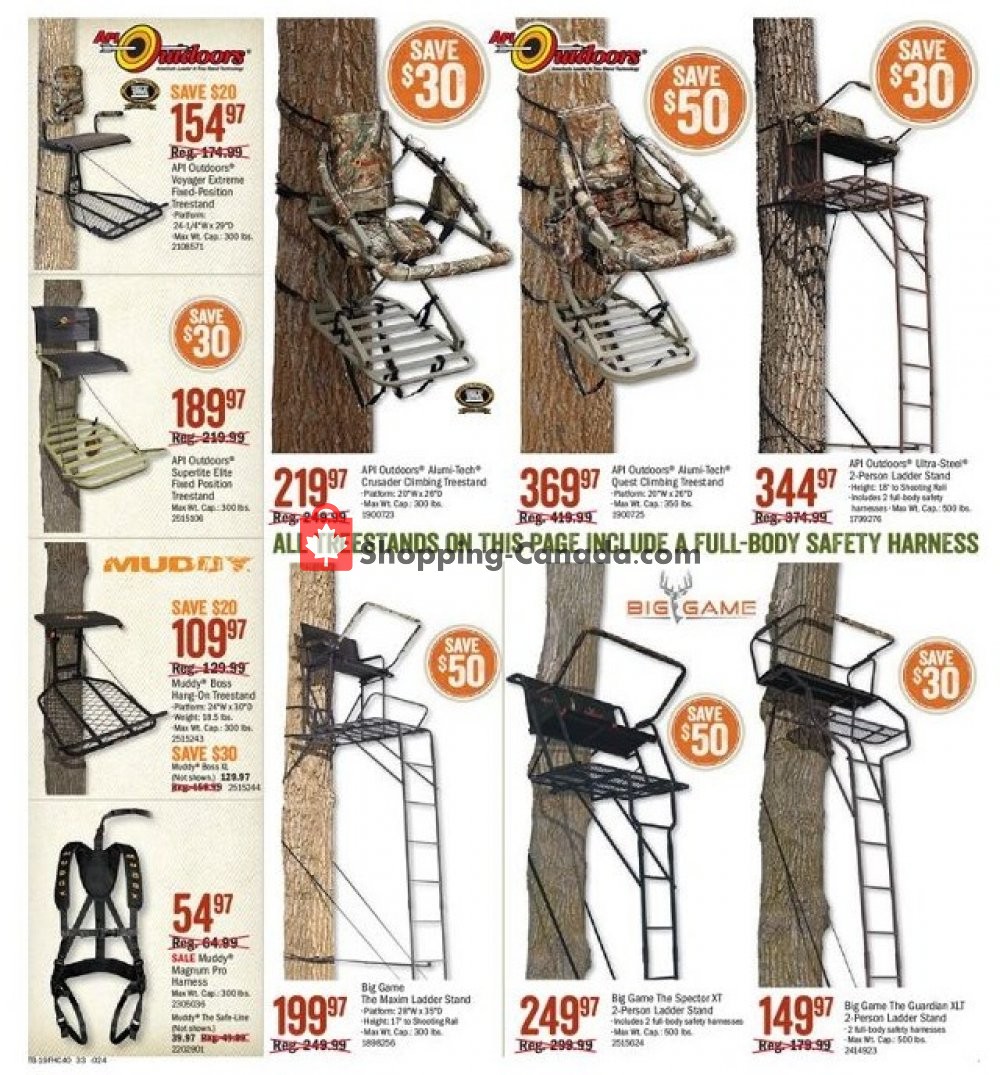 Bass Pro Shops flyer from Friday August 9, 2019 to Sunday August 25, 2019 - page 33