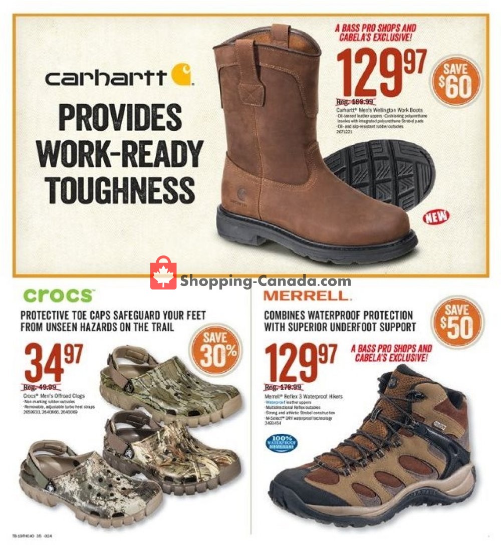 Bass Pro Shops flyer from Friday August 9, 2019 to Sunday August 25, 2019 - page 35