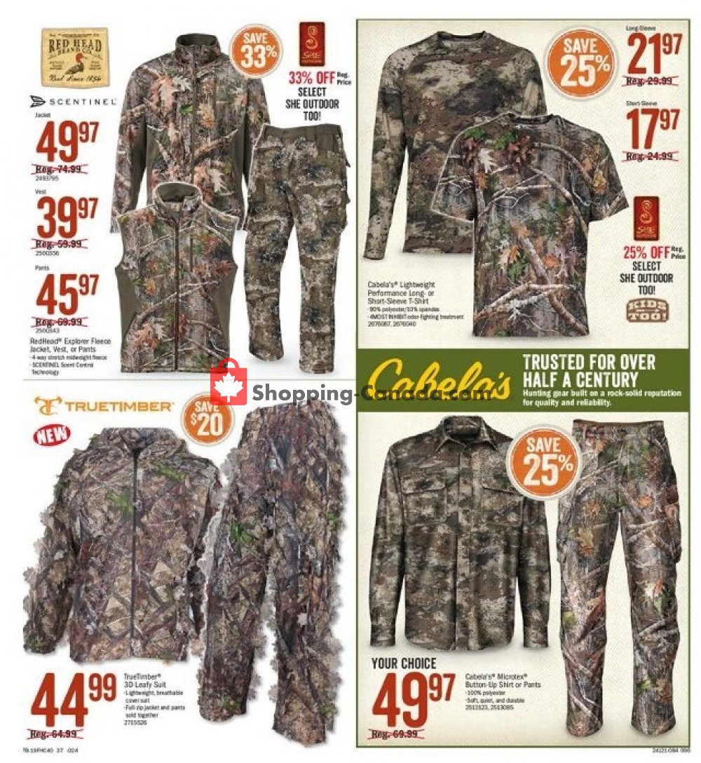 Bass Pro Shops flyer from Friday August 9, 2019 to Sunday August 25, 2019 - page 37
