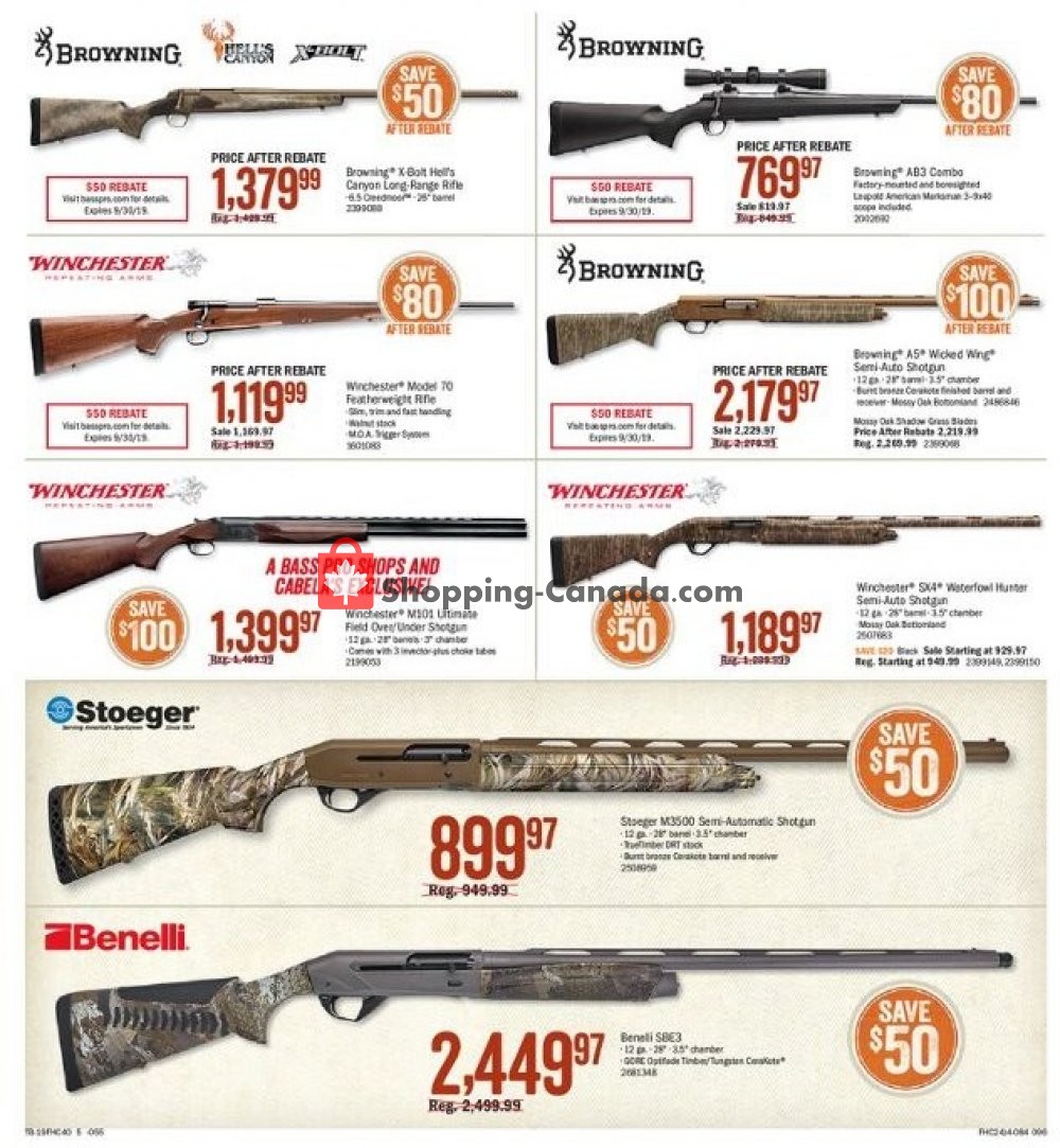 Bass Pro Shops flyer from Friday August 9, 2019 to Sunday August 25, 2019 - page 5
