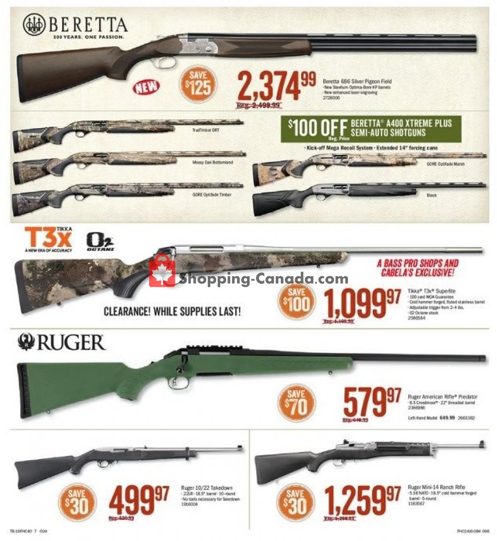 Bass Pro Shops flyer from Friday August 9, 2019 to Sunday August 25, 2019 - page 7