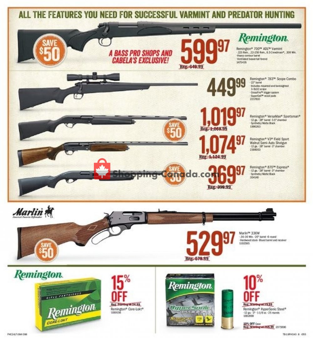 Bass Pro Shops flyer from Friday August 9, 2019 to Sunday August 25, 2019 - page 8