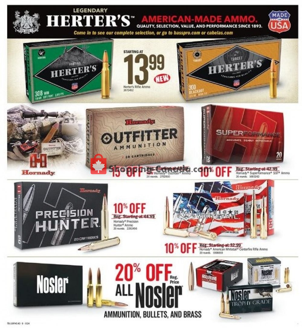 Bass Pro Shops flyer from Friday August 9, 2019 to Sunday August 25, 2019 - page 9