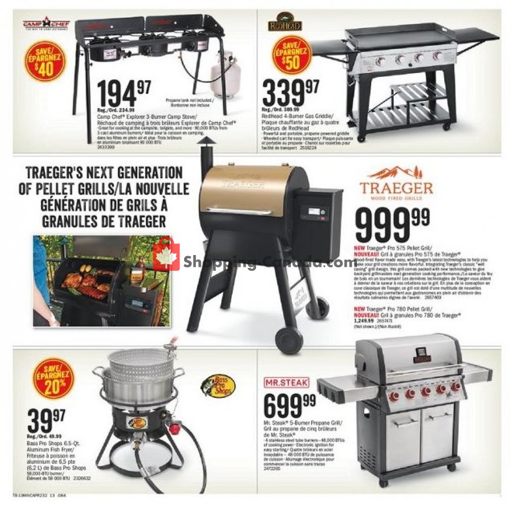 Bass Pro Shops flyer from Friday April 12, 2019 to Sunday April 28, 2019 - page 13