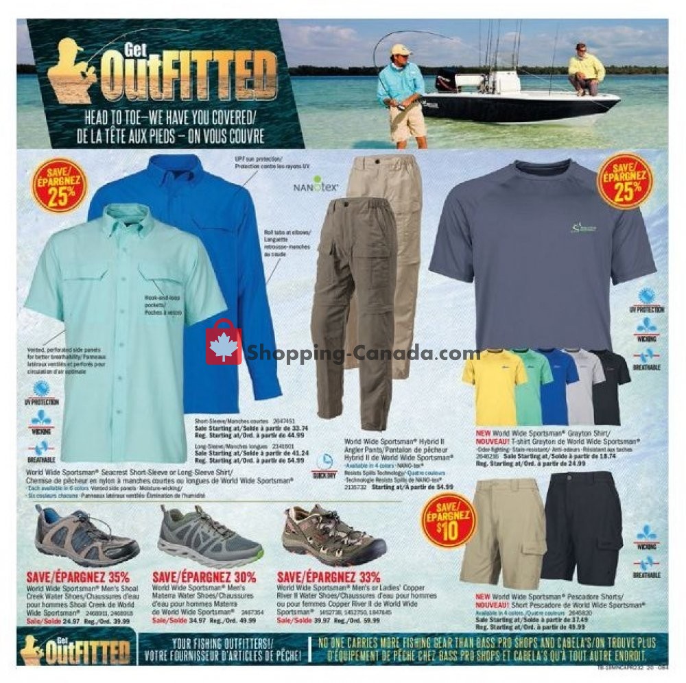 Bass Pro Shops flyer from Friday April 12, 2019 to Sunday April 28, 2019 - page 20