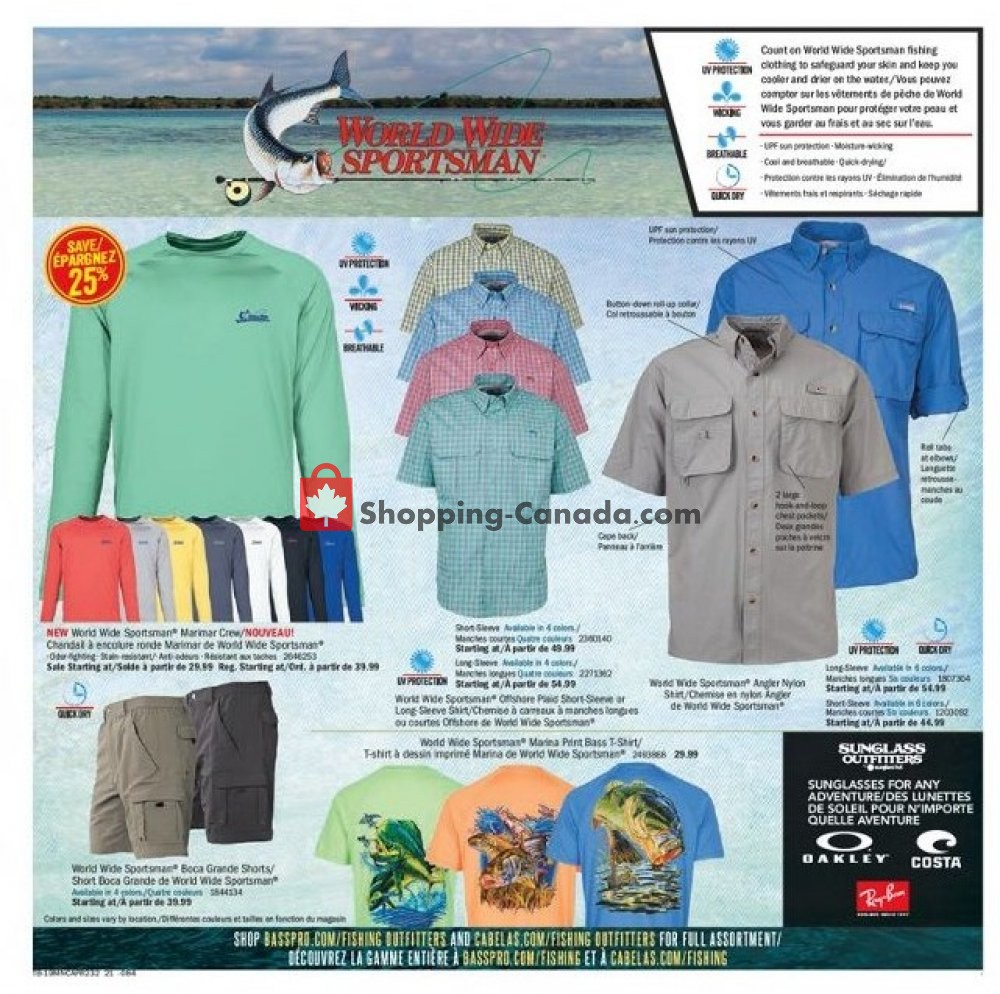 Bass Pro Shops flyer from Friday April 12, 2019 to Sunday April 28, 2019 - page 21