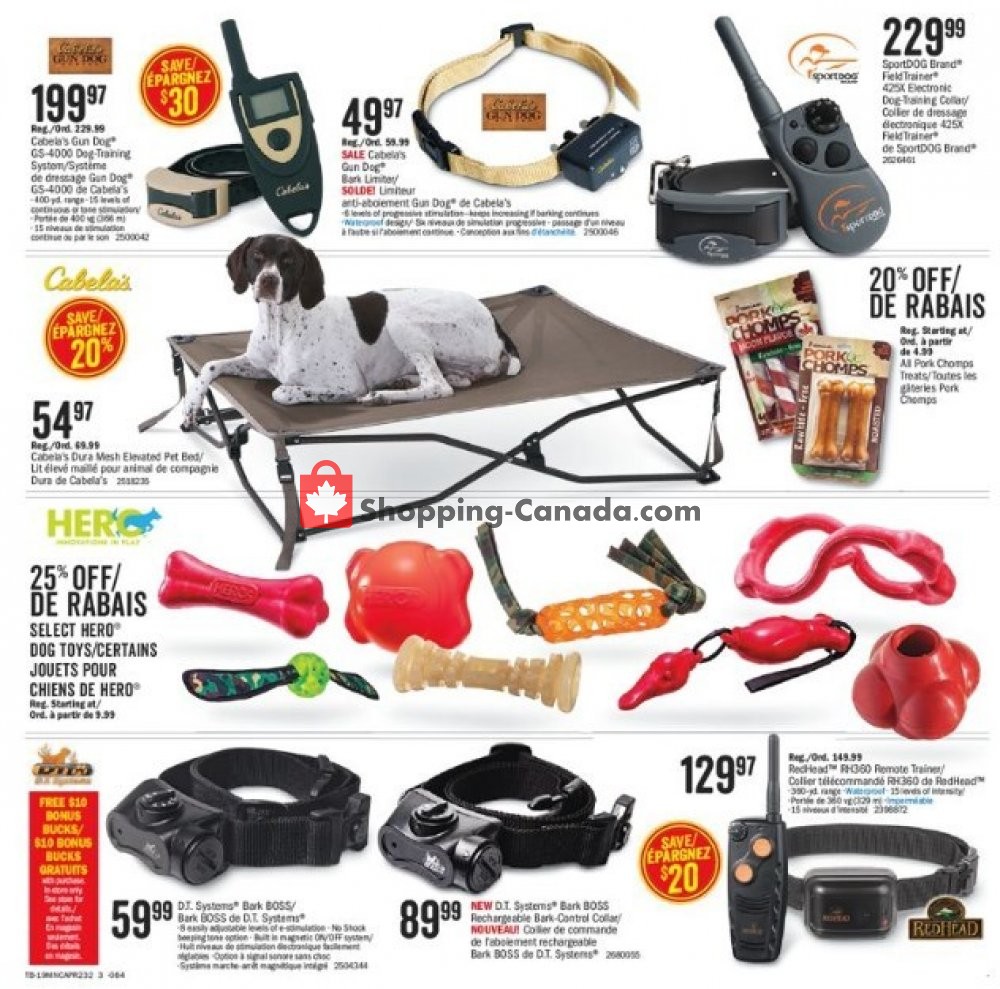 Bass Pro Shops flyer from Friday April 12, 2019 to Sunday April 28, 2019 - page 3