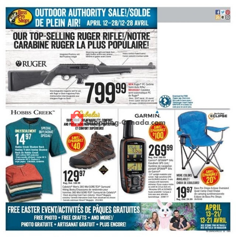 Bass Pro Shops flyer from Friday April 12, 2019 to Sunday April 28, 2019 - page 32