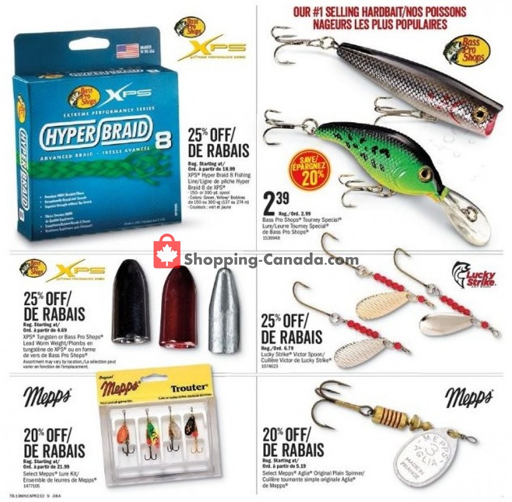 Bass Pro Shops flyer from Friday April 12, 2019 to Sunday April 28, 2019 - page 9