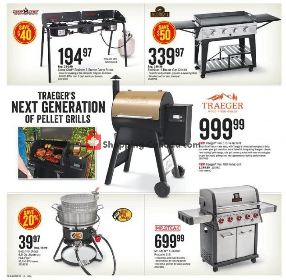 Bass Pro Shops flyer from Friday April 12, 2019 to Sunday April 28, 2019 - page 13