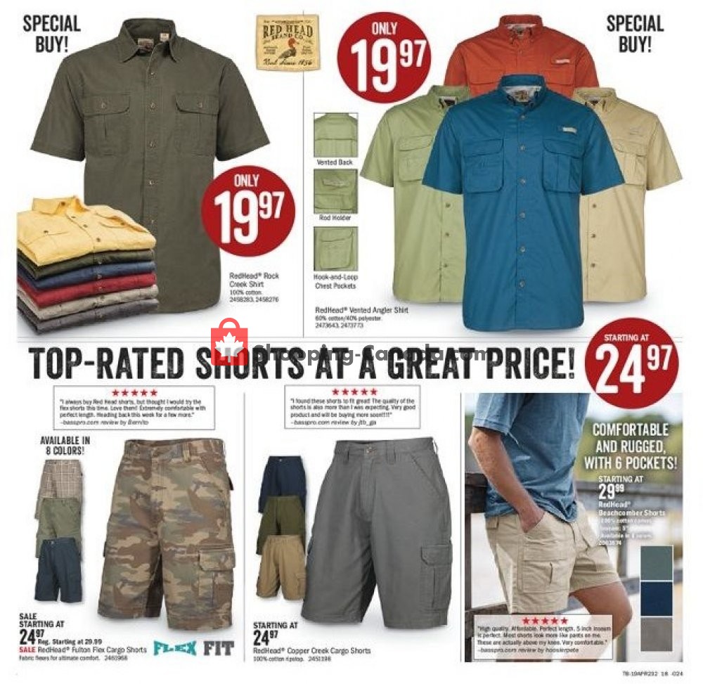 Bass Pro Shops flyer from Friday April 12, 2019 to Sunday April 28, 2019 - page 18