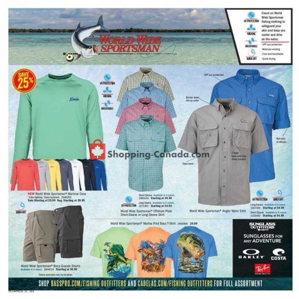 Bass Pro Shops flyer from Friday April 12, 2019 to Sunday April 28, 2019 - page 21
