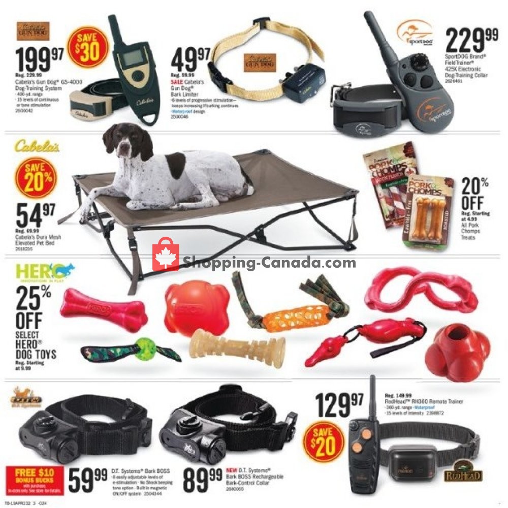 Bass Pro Shops flyer from Friday April 12, 2019 to Sunday April 28, 2019 - page 3